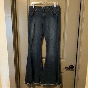 Free People flare jeans